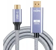 Vayox VA0418-2 USB-C - HDMI 2m 4K 60Hz Szary