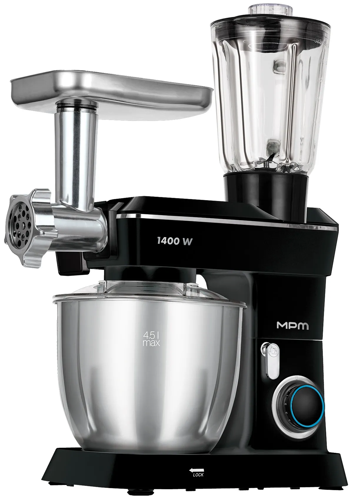 Robot planetarny MPM MRK-24 1400W Maszynka do mielenia Blender kielichowy