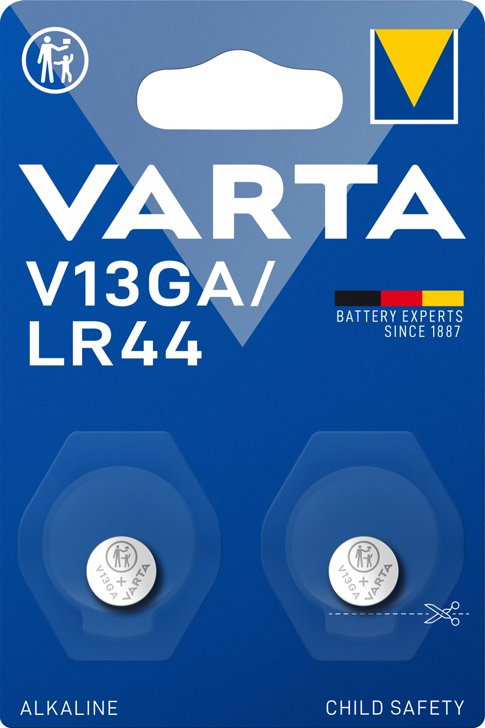 Baterie VARTA V13GA/LR44 2szt.