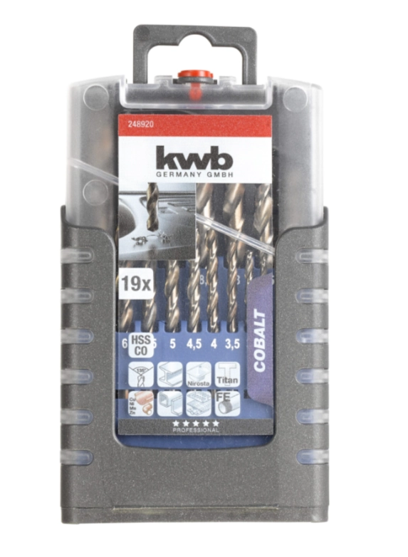 Zestaw wierteł Einhell 19szt 1-10mm 49248920