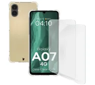 Bizon Case Clear Pack do Galaxy A07 Przezroczysty