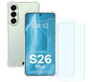 Bizon Szkło + szybka na aparat Glass Clear Pack do Galaxy S26 Plus 3 sztuki