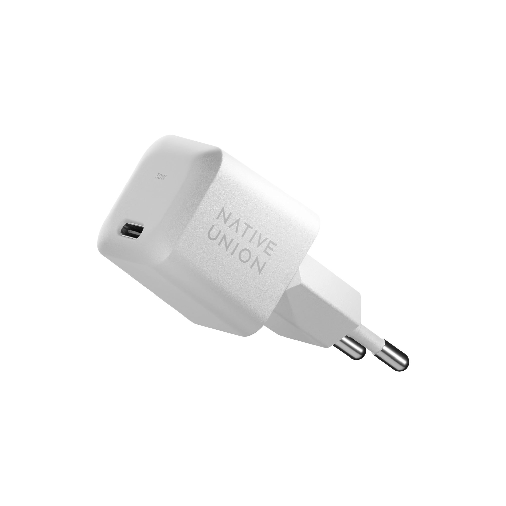 Ładowarka sieciowa Native Union FAST-PD30-2-WHT-EU GaN USB-C 30W Biały