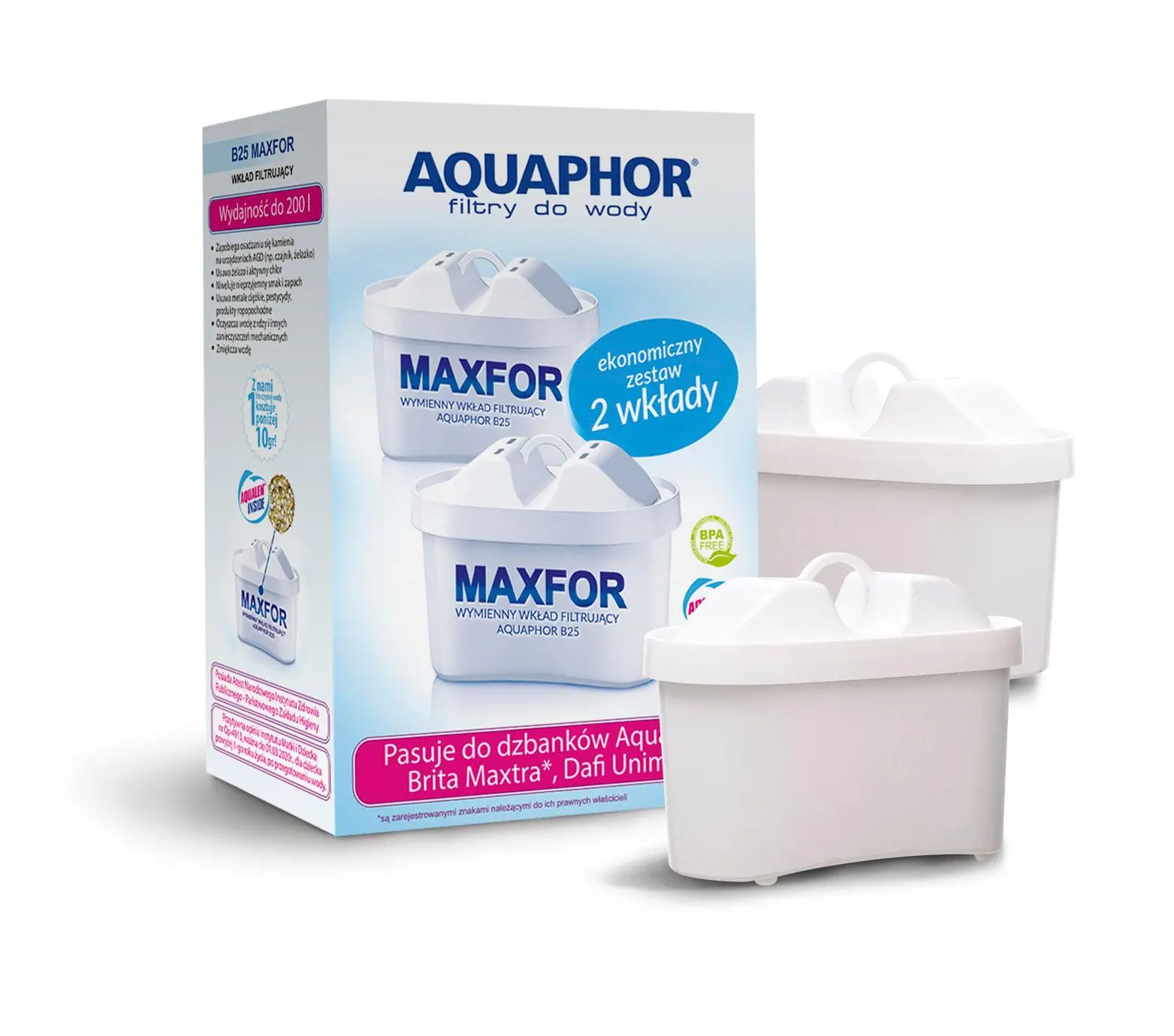 Wkład filtrujący Aquaphor B100-25 Maxfor 2szt.