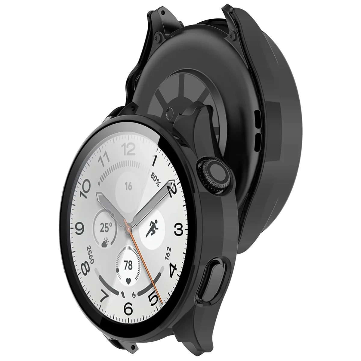 Etui Bizon Case Watch Adamo do Xiaomi Watch 5 Czarny