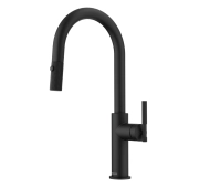 Franke Maris Stripes J pull-out Czarny mat Mosiądz