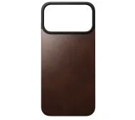 Nomad Magnetic Leather MagSafe do iPhone 17 Pro Max Brązowy