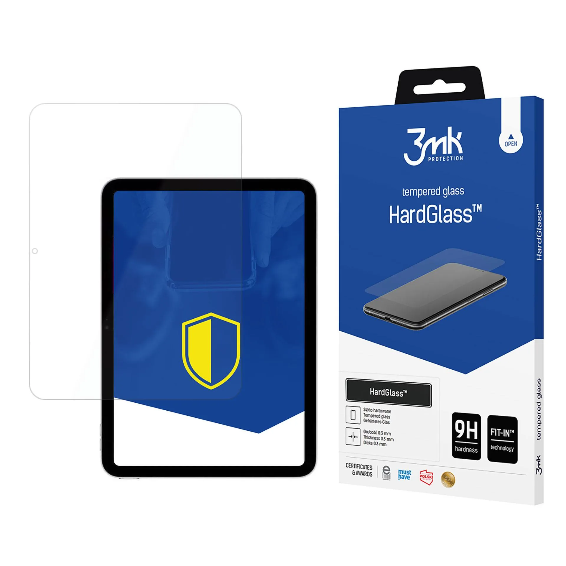 Szkło hartowane 3mk HardGlass do iPad 10,9" 10 gen (A14) / 11" 11 gen (A16)
