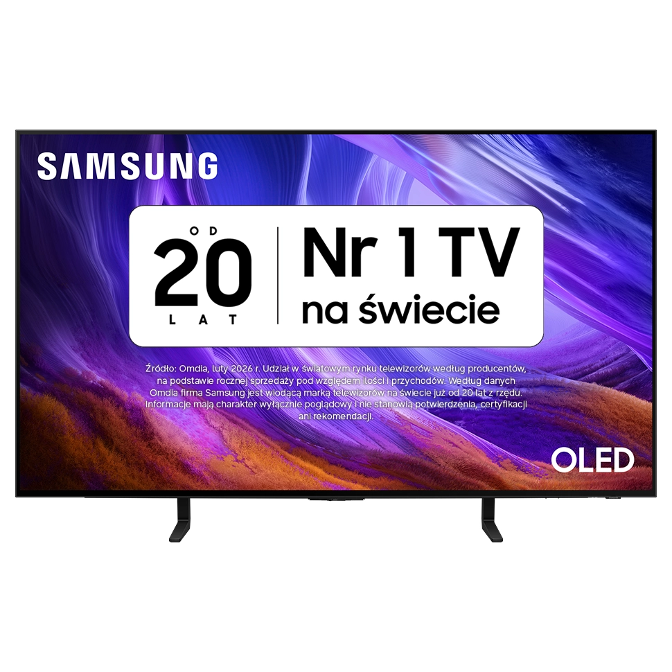 Telewizor Samsung QE48S85HAE 48" OLED 4K 120Hz Vision AI Tizen Dolby Atmos HDMI 2.1 DVB-T2