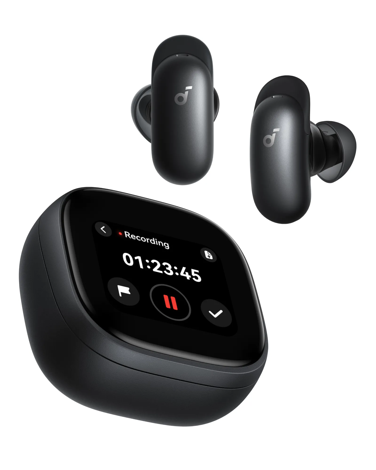 Słuchawki bezprzewodowe Soundcore Liberty 5 Pro Max ANC Dyktafon AI, Thus AI Bluetooth 6.1 Czarny