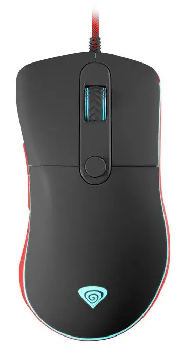 Myszka Genesis Krypton 500 Czerwono-czarny