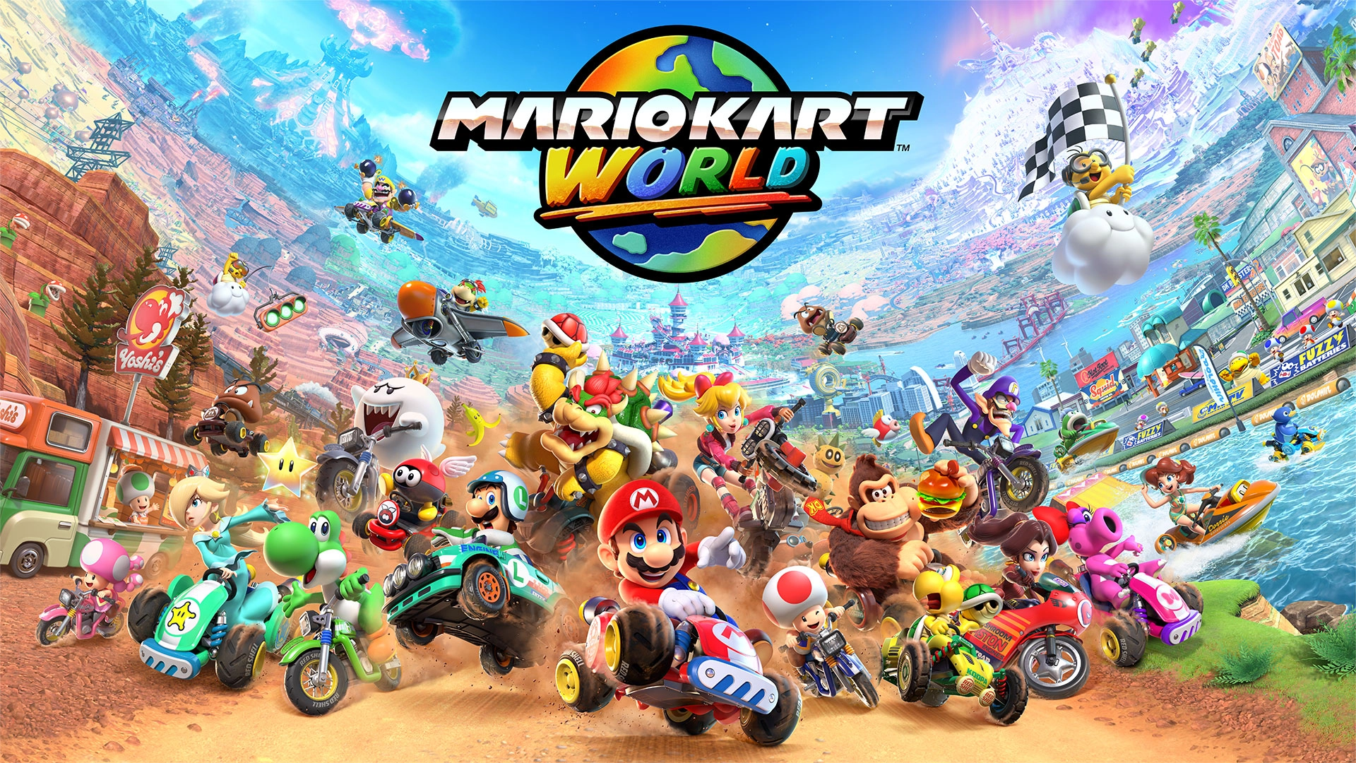 Mario Kart World Gra na Nintendo Switch 2 [Bon Aktywacyjny]