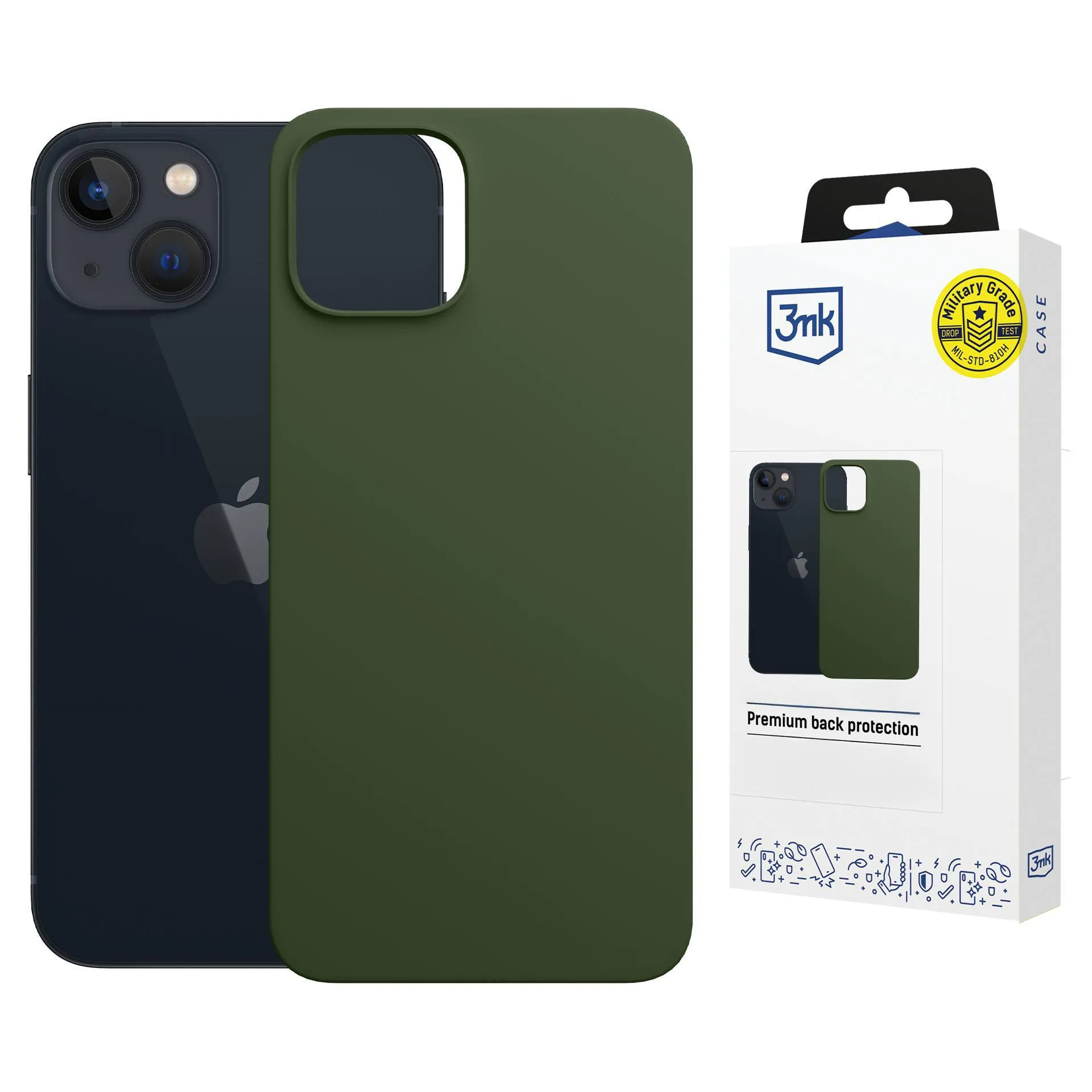 Etui 3mk Hardy Mellow MagCase do iPhone 15 Plus Zielony