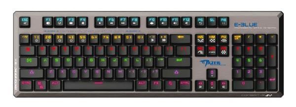 Klawiatura mechaniczna E-BLUE EKM737  - czarna