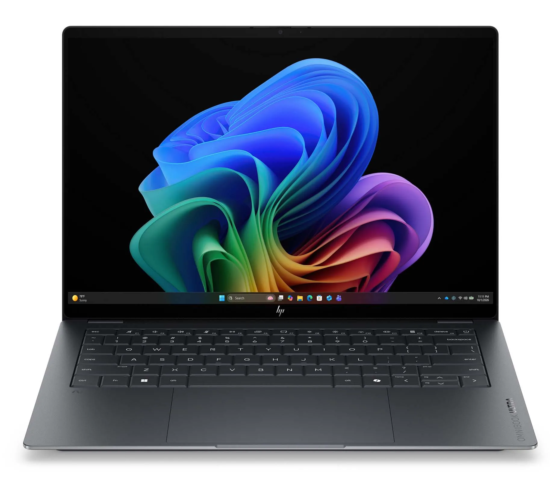 Laptop HP OmniBook Ultra 14-kd0003nwx OLED 14'' 120Hz Ultra 7 356H 32GB RAM 1TB Dysk SSD Win11 Szary Funkcje AI