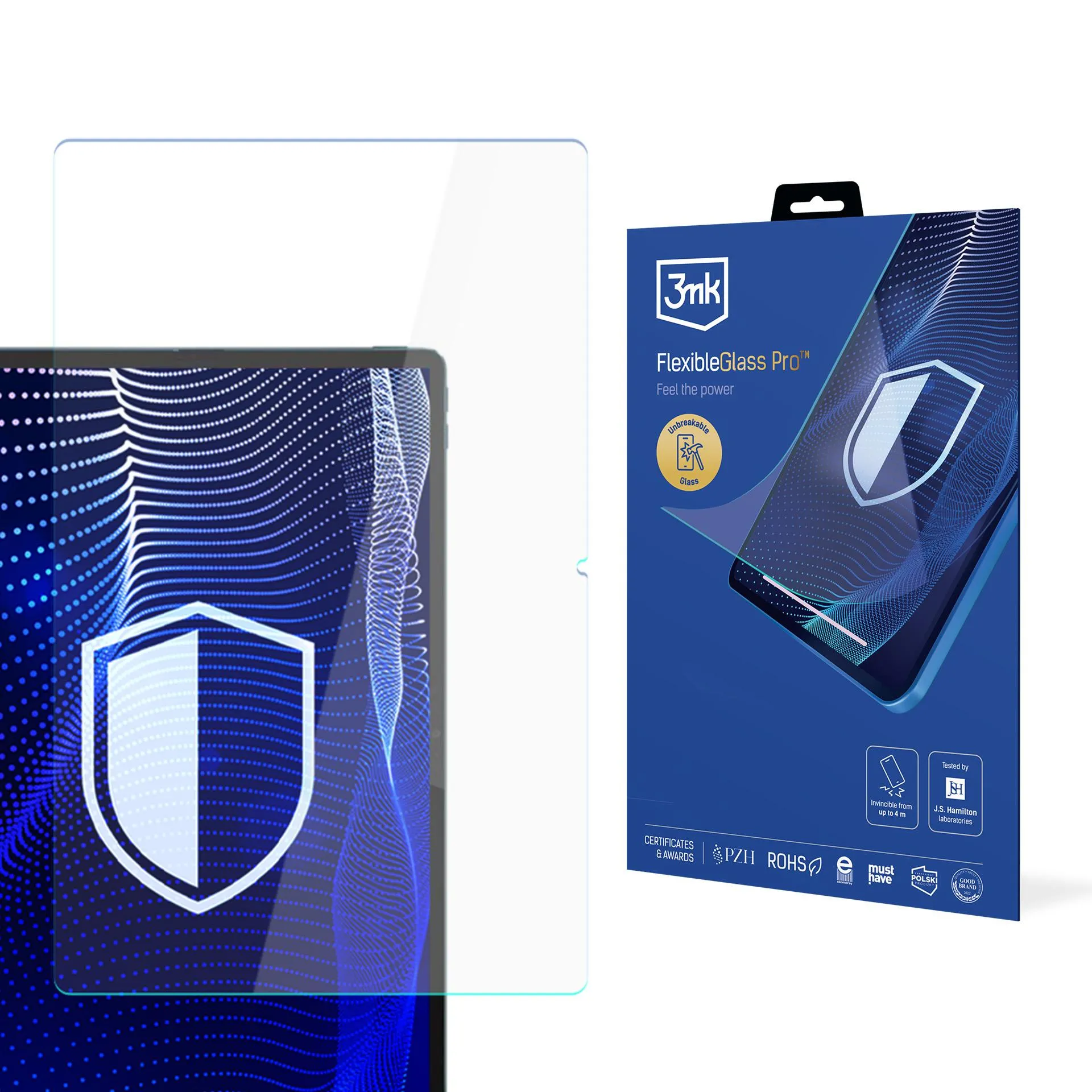 Szkło hybrydowe 3mk up to 15" FlexibleGlass Pro do Lenovo Yoga Tab Plus TB520FU