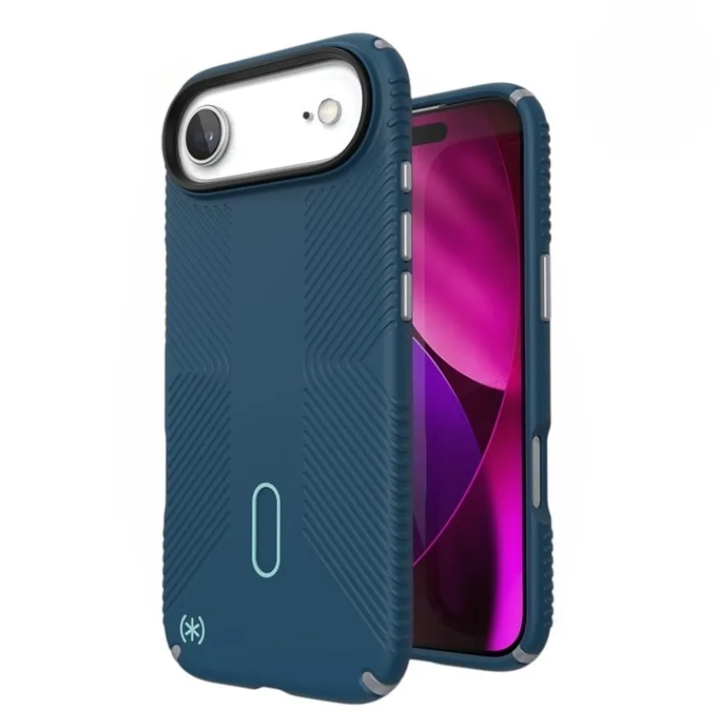 Etui Speck Presidio2 Grip ClickLock & MagSafe do iPhone Air Niebieski