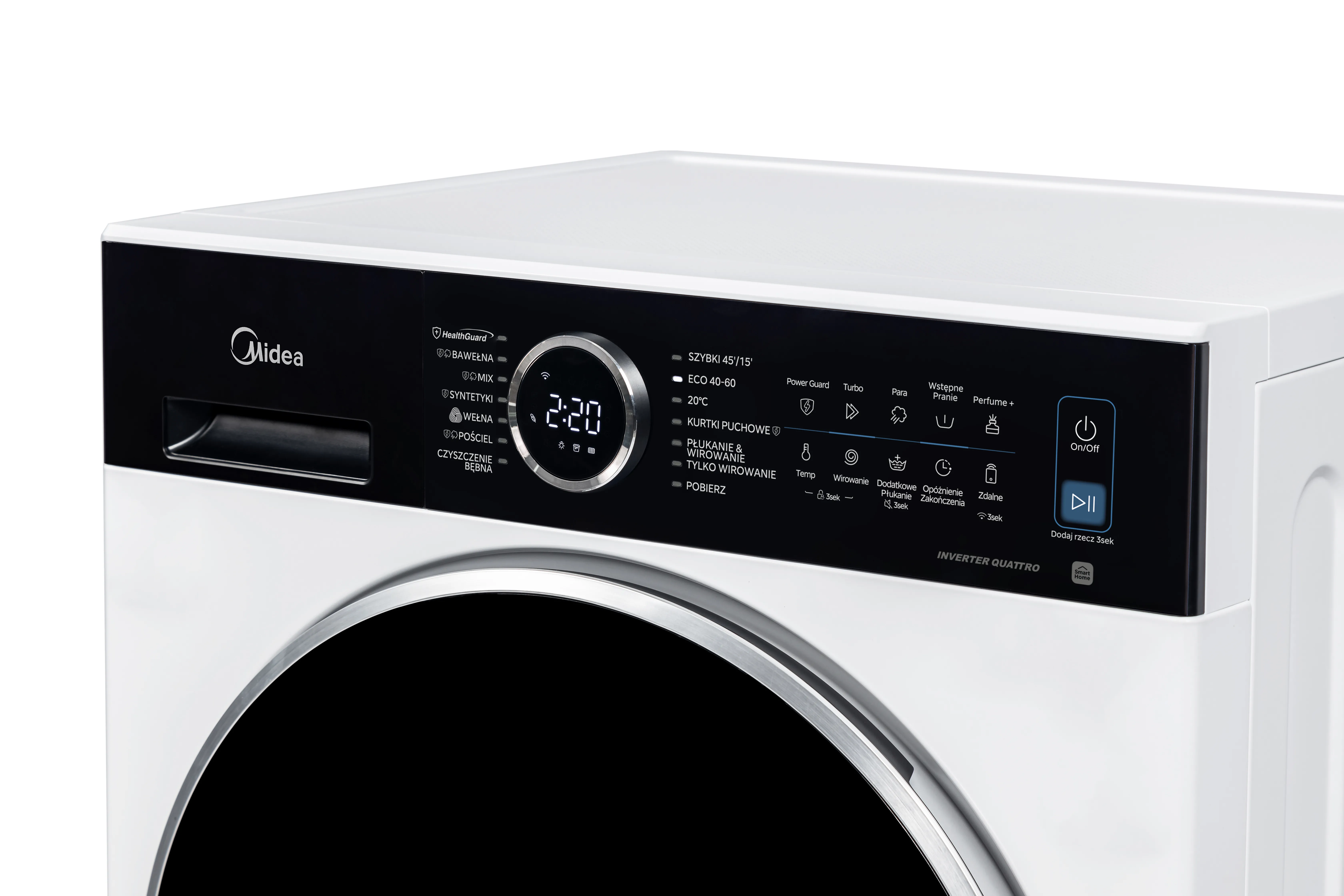 фото Стиральная машина автоматическая Midea MF205W90BA30/W-PL 1