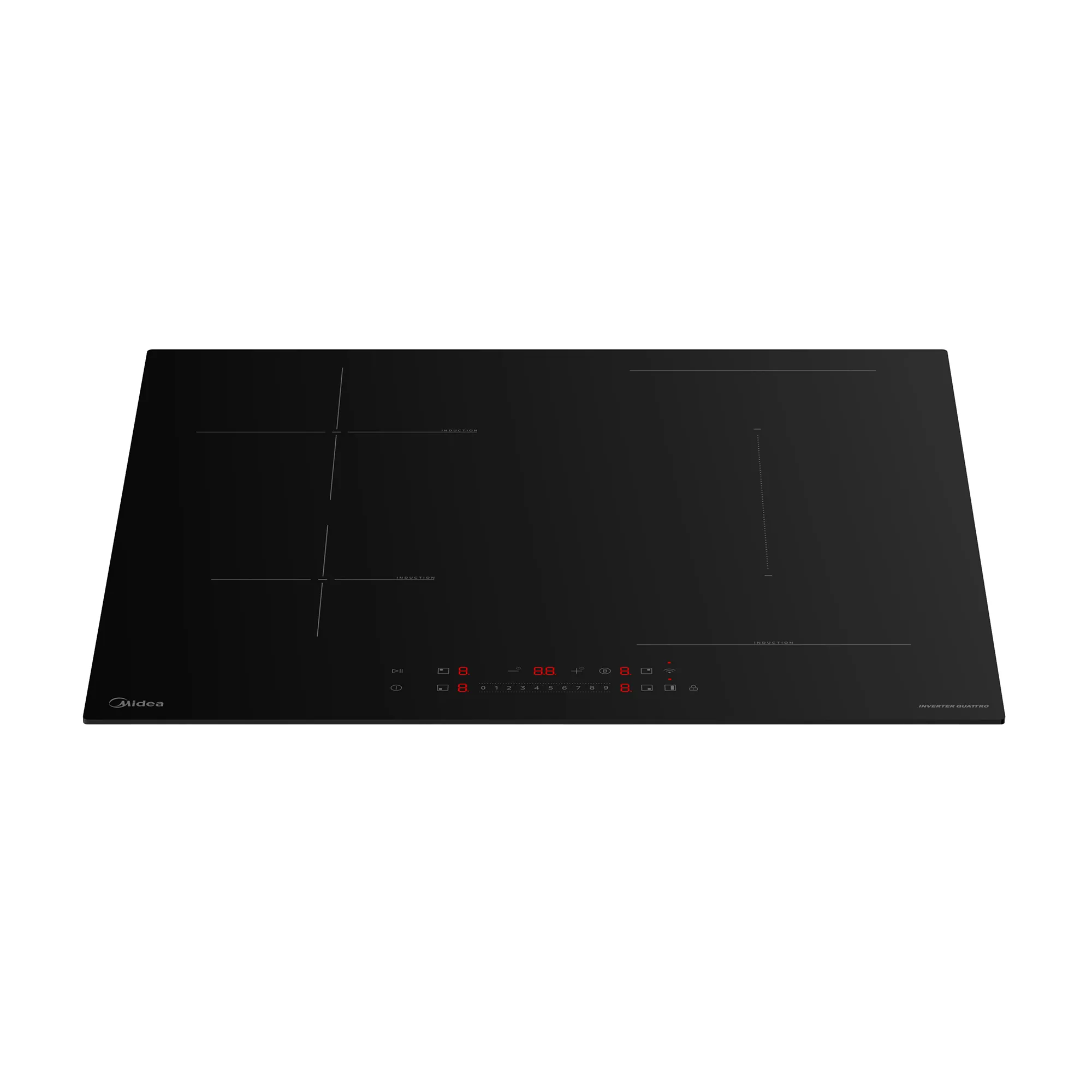 фото Индукционная варочная поверхность Midea MIH744BE325GK 1