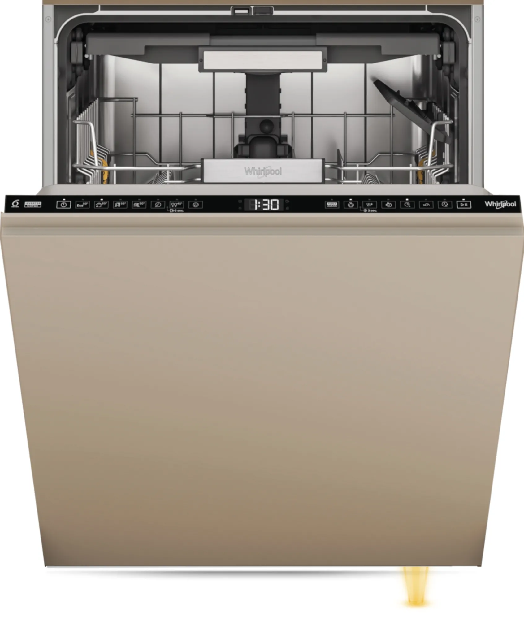 Zmywarka Whirlpool WH7IA15AM3LS0 59,8cm Automatyczne otwieranie drzwi Szuflada na sztućce