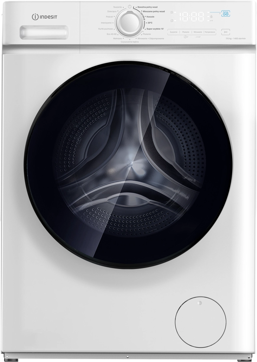 Indesit MXWD7514BPL 47,8cm 7kg/5kg miniaturka