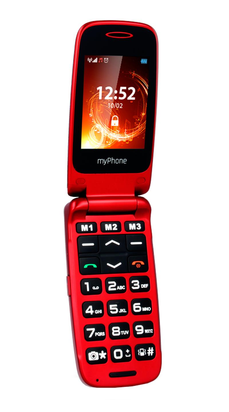 Telefon myPhone Rumba (czerwony)