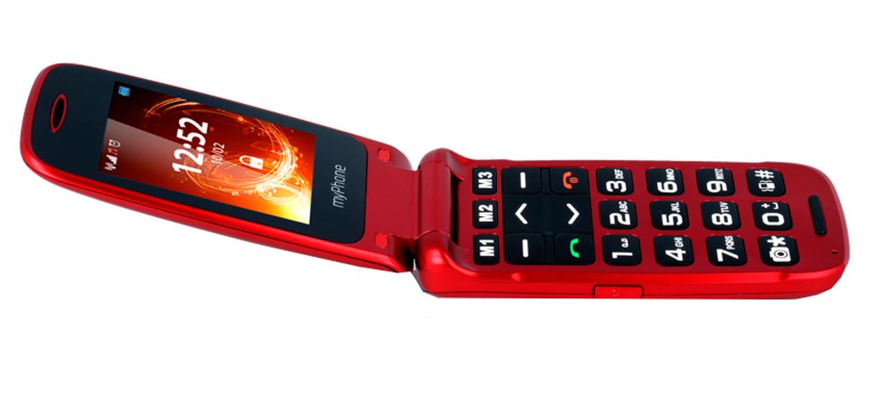 Telefon myPhone Rumba (czerwony)
