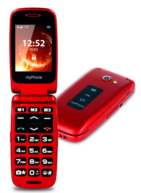 Telefon myPhone Rumba (czerwony)