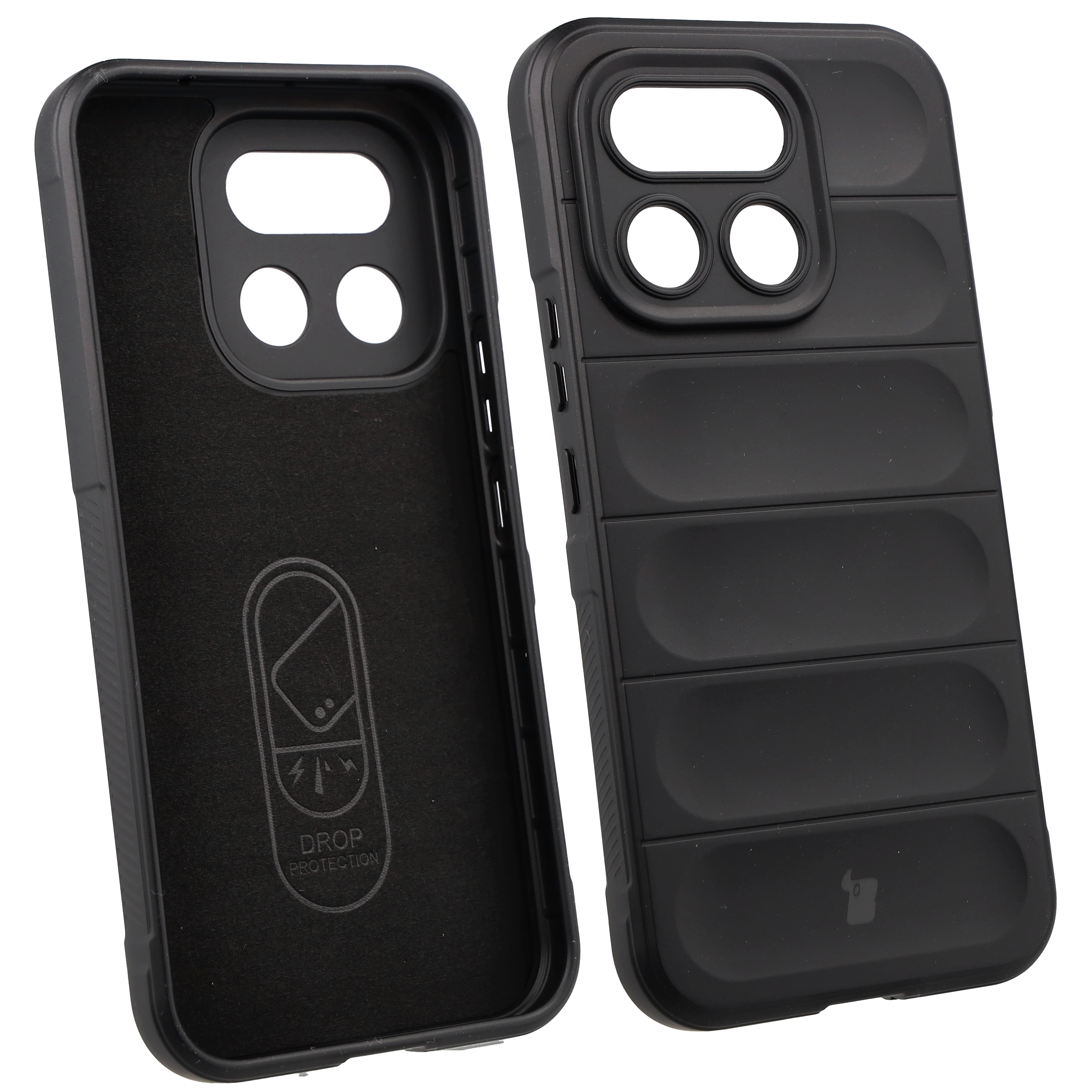 Etui Bizon Case Tur do Realme 16 Pro 5G Czarny