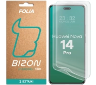 Bizon na ekran Film Hydrogel Front Duo do Huawei nova 14 Pro 2 sztuki