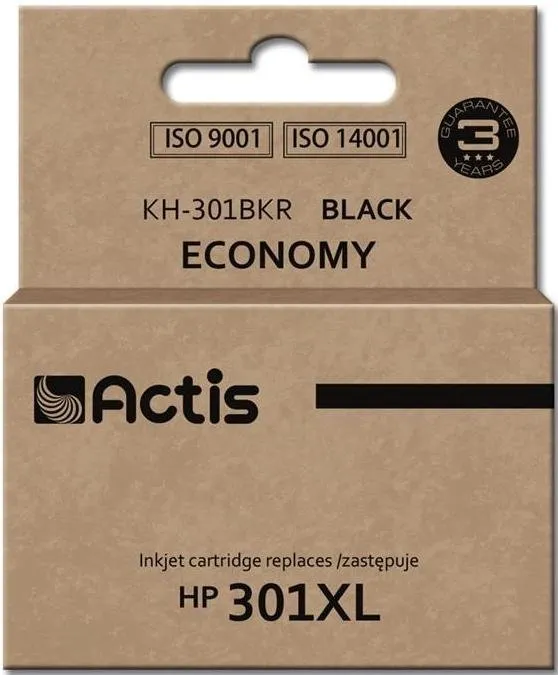 Tusz Actis KH-301BKR (zamiennik 301 XL CH563EE) Czarny 20 ml