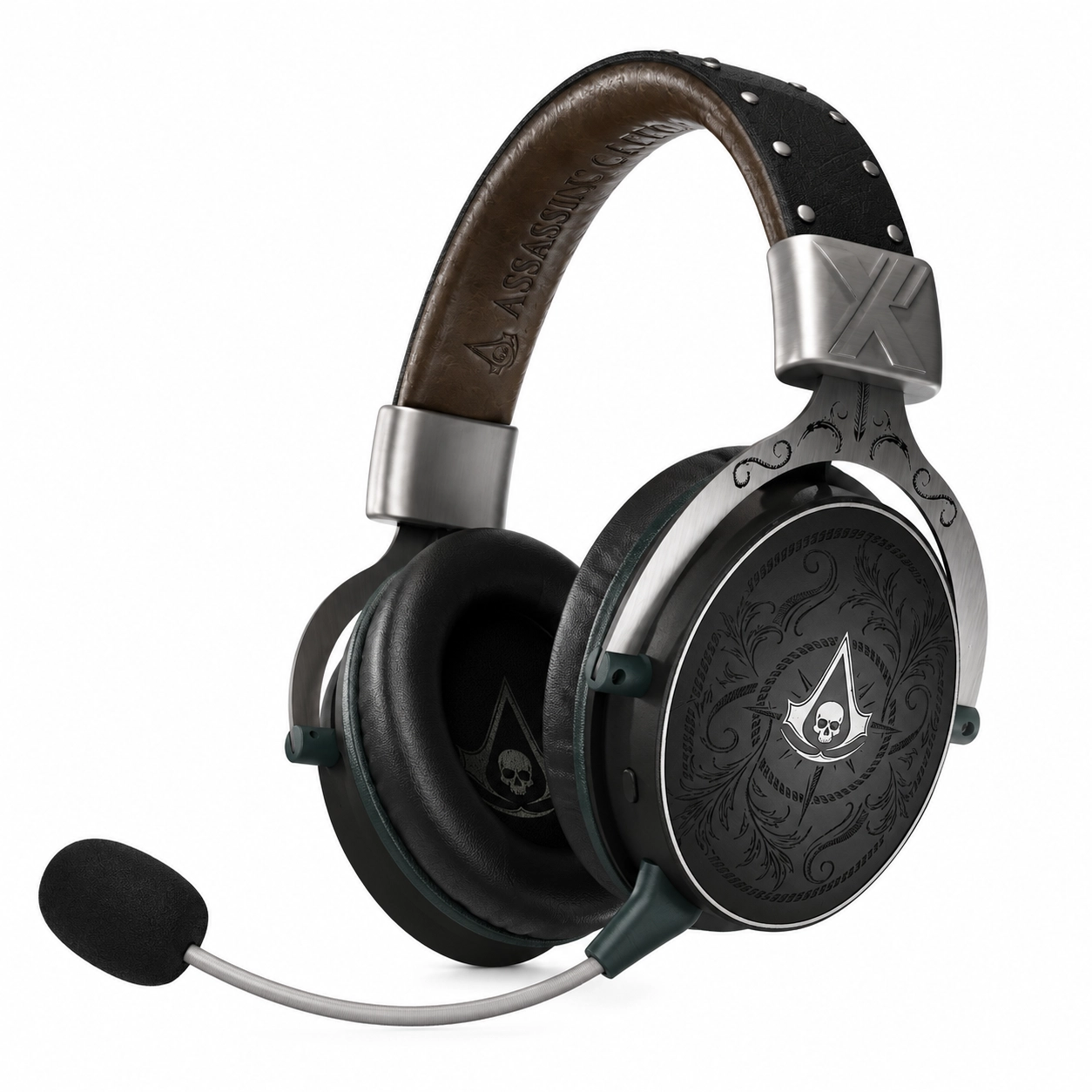 Słuchawki bezprzewodowe z mikrofonem Lexip Assassin's Creed Black Flag Resynced - Tattoo Headset