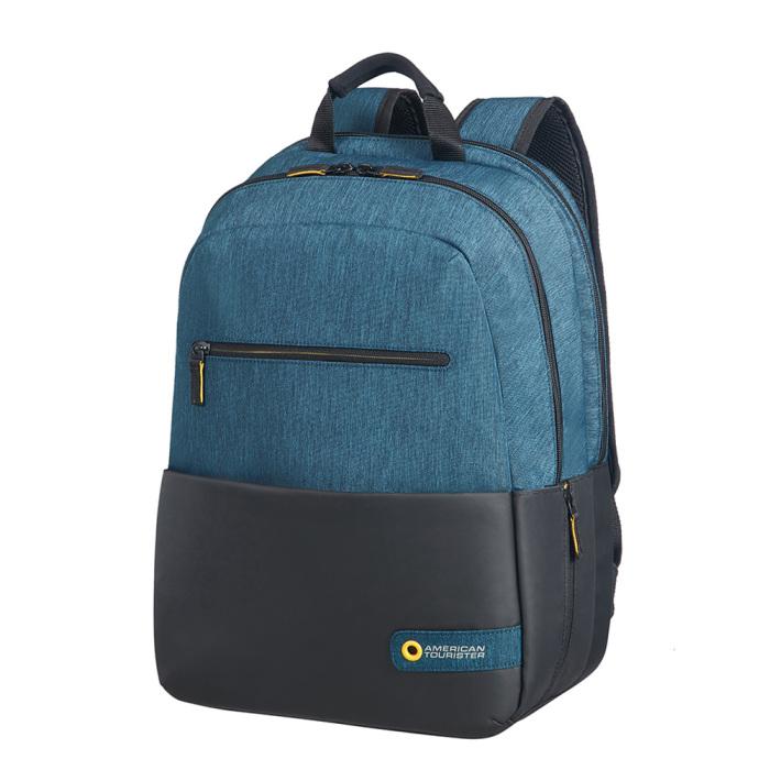 Plecak na laptopa American Tourister City Drift 15,6" (czarno-niebieski)