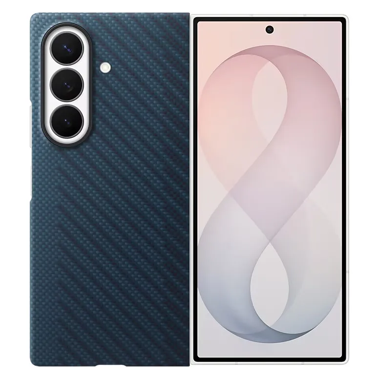 Etui Samsung Carbon Magnet Case do Galaxy Z Fold8 Ultra Granatowy