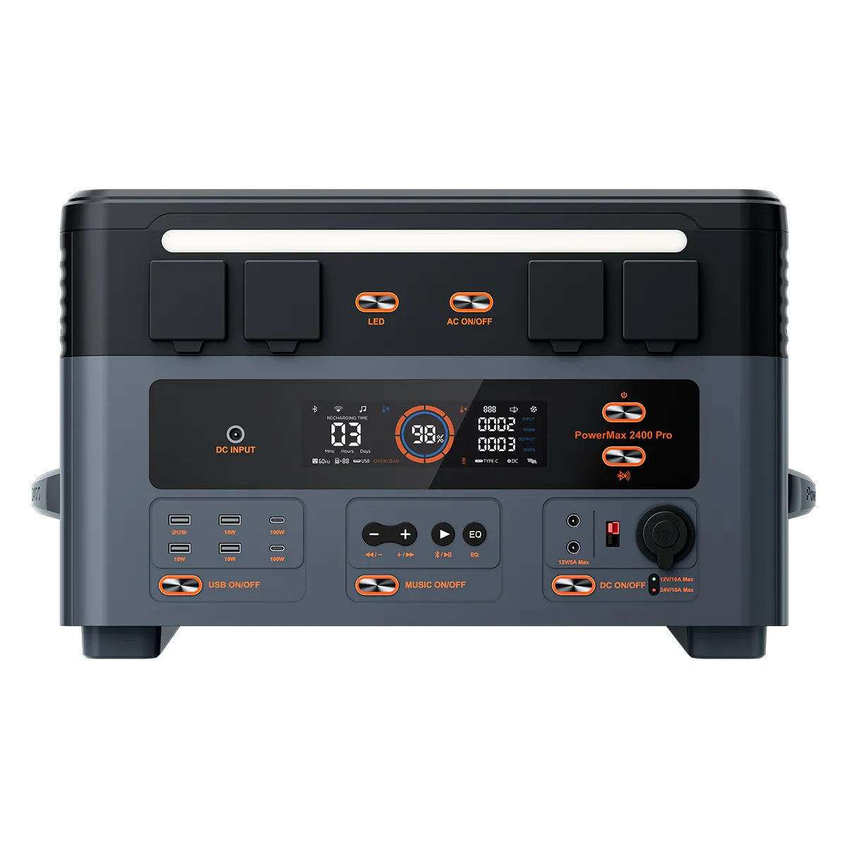Stacja zasilania Oscal PowerMax 2400 Pro 2016 Wh UPS 10ms