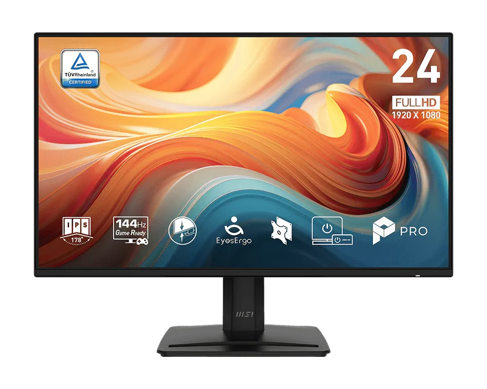 Monitor MSI PRO MP242 E14A 23,8" Full HD IPS 144Hz 1ms MRPT Gamingowy