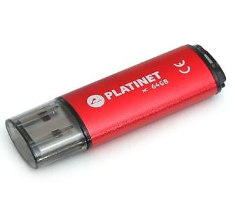 PenDrive Platinet X-Depo 64GB (czerwony)