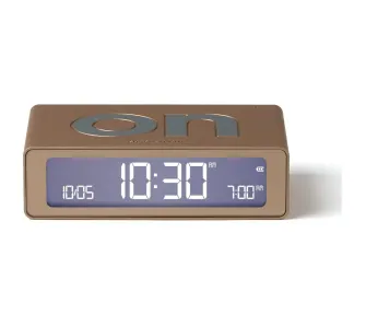 Budzik Lexon Flip Mini Soft Gold LR158D1 Złoty