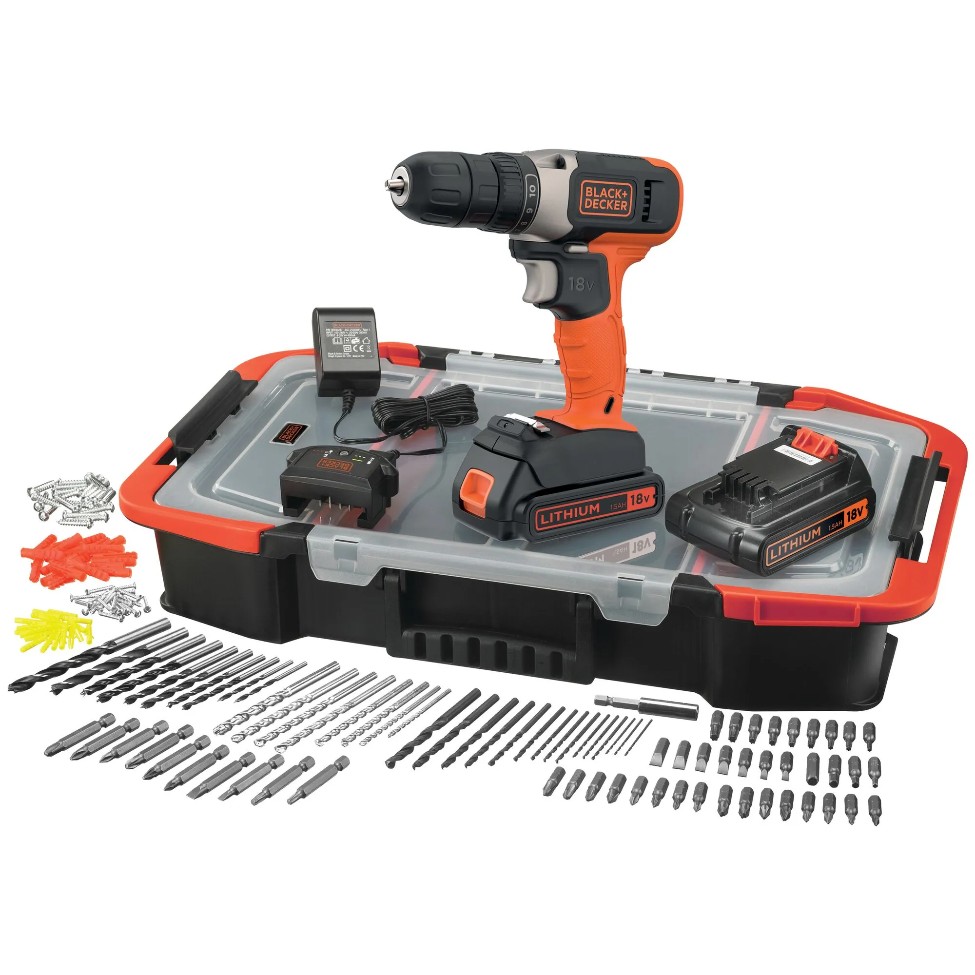Wiertarko-wkrętarka Black&Decker BCD001BAST-QW