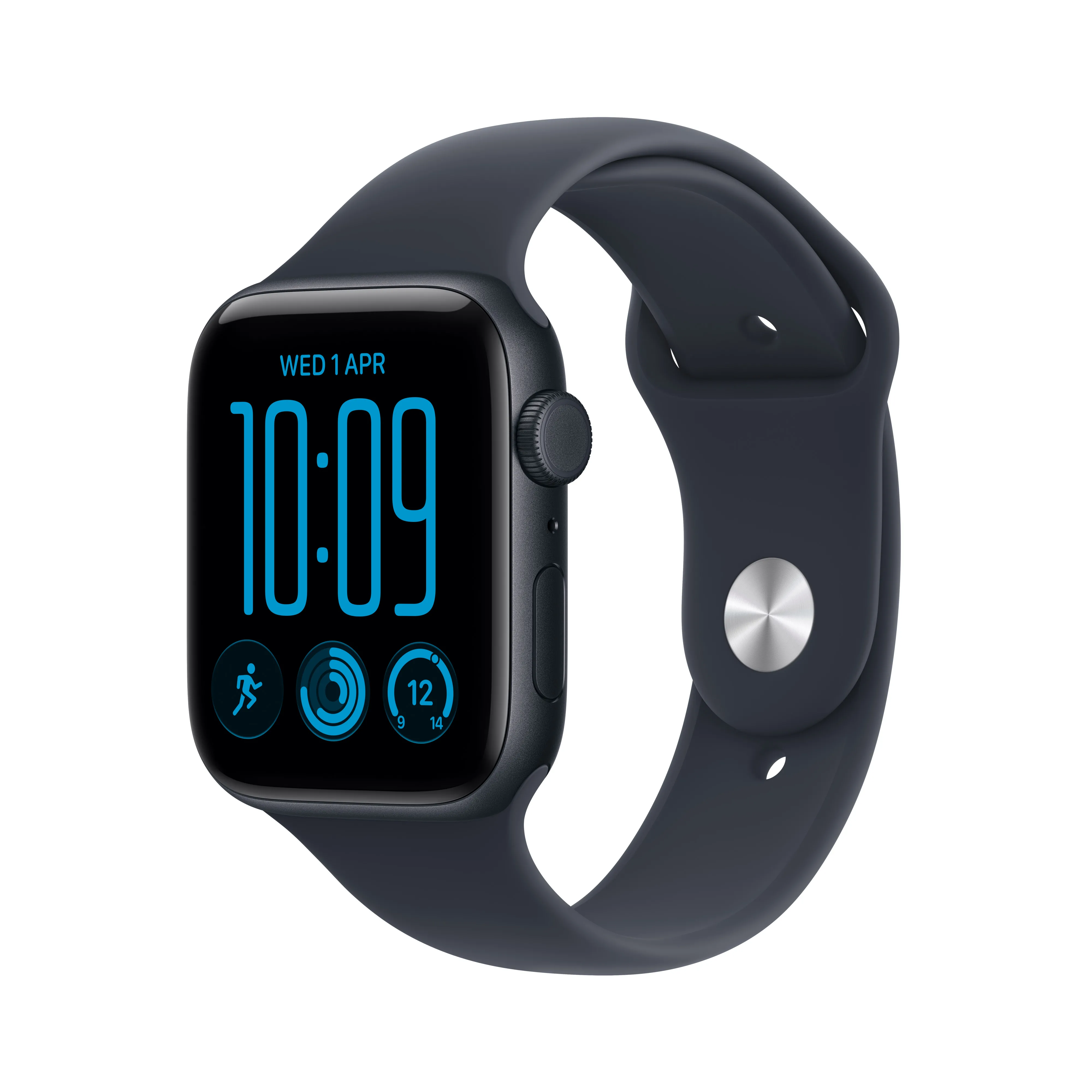 Apple Watch SE 3gen GPS + Cellular koperta 44mm z aluminium Północ pasek sportowy granat M/L 2026