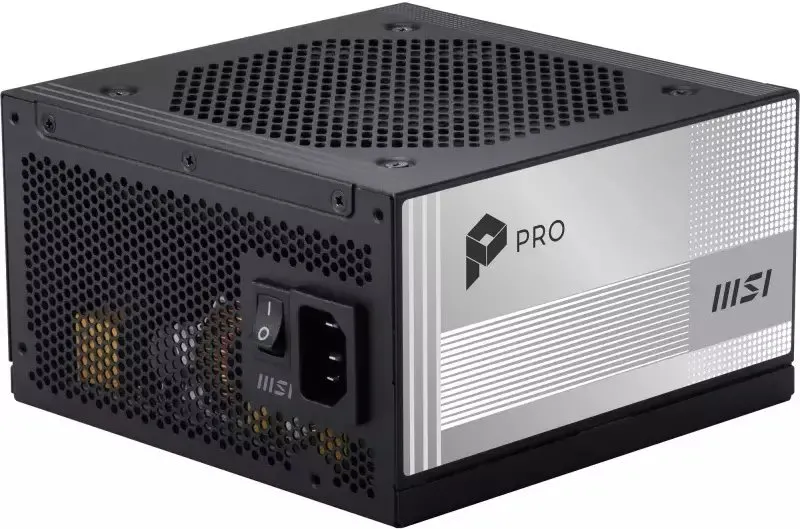 Zasilacz MSI PRO A850PL PCIE5 850W 80+ Platinum Czarny