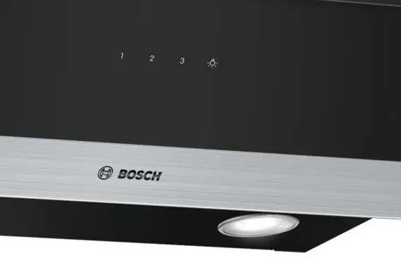 Okap Bosch DWK065G60 Srebrno-czarny