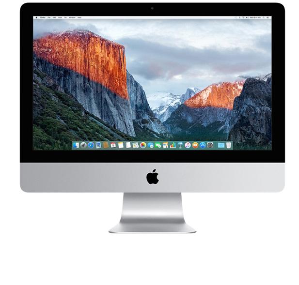 Komputer Apple iMac 21,5 4K Retina  i5-7400  - 21,5" - 8GB RAM -  1TB Dysk -  Radeon Pro 555 - OS X