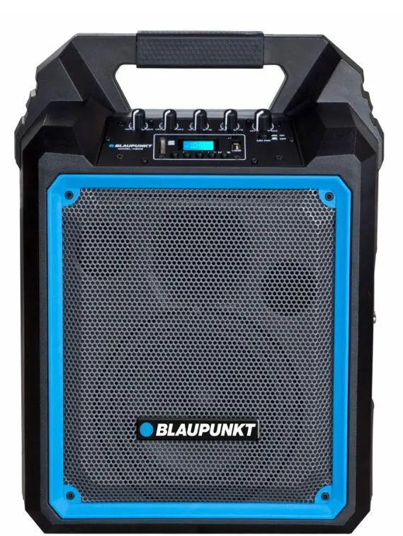 Power Audio Blaupunkt MB06 35W Bluetooth Radio FM Mikrofon Karaoke Czarny