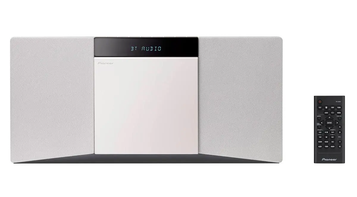 Wieża Pioneer X-SMC02 20W Bluetooth Radio FM Biały