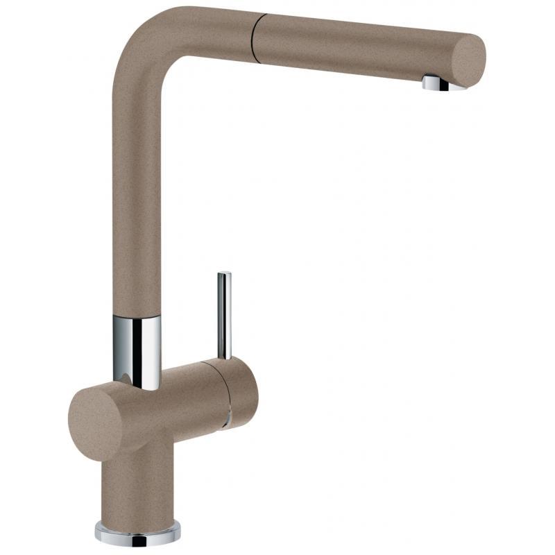 Bateria Franke Active Plus - cappuccino - mosiądz