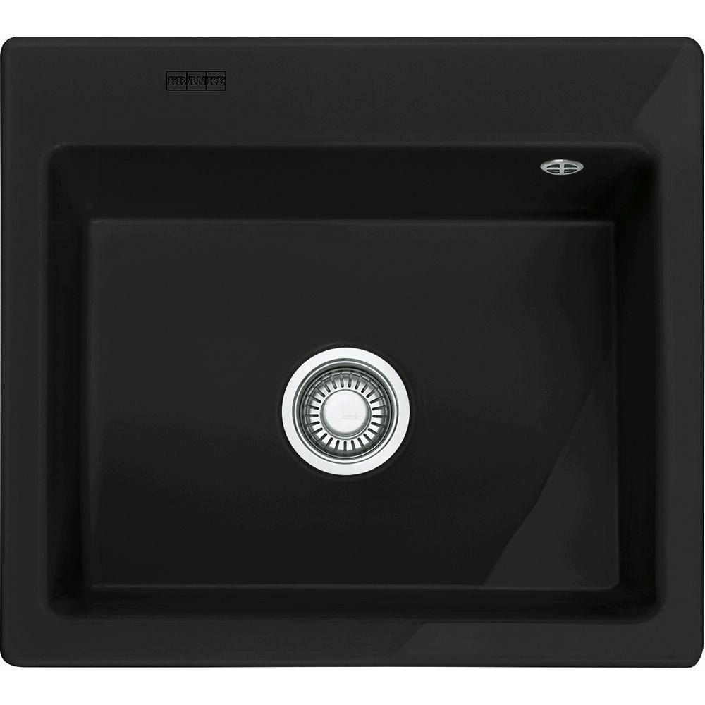 Zlewozmywak Franke Mythos MTK 610-49 Fraceram Czarny mat