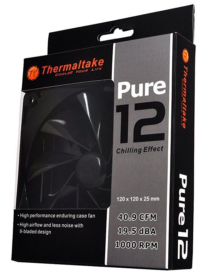 Wentylator Thermaltake Pure 12 (czarny)