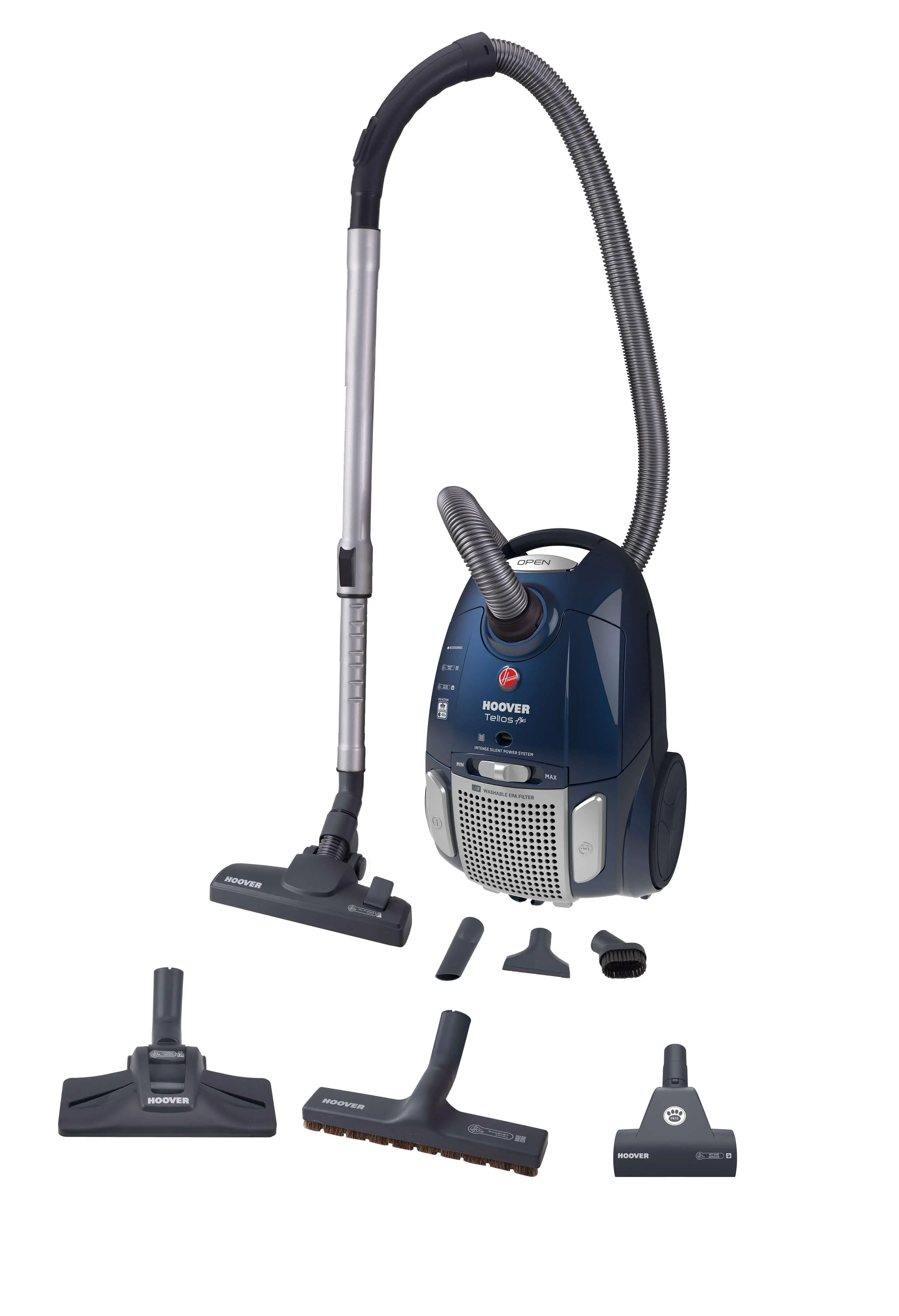 Odkurzacz Hoover Telios Plus TE80PET 550W Mini turboszczotka Szczotka do parkietów