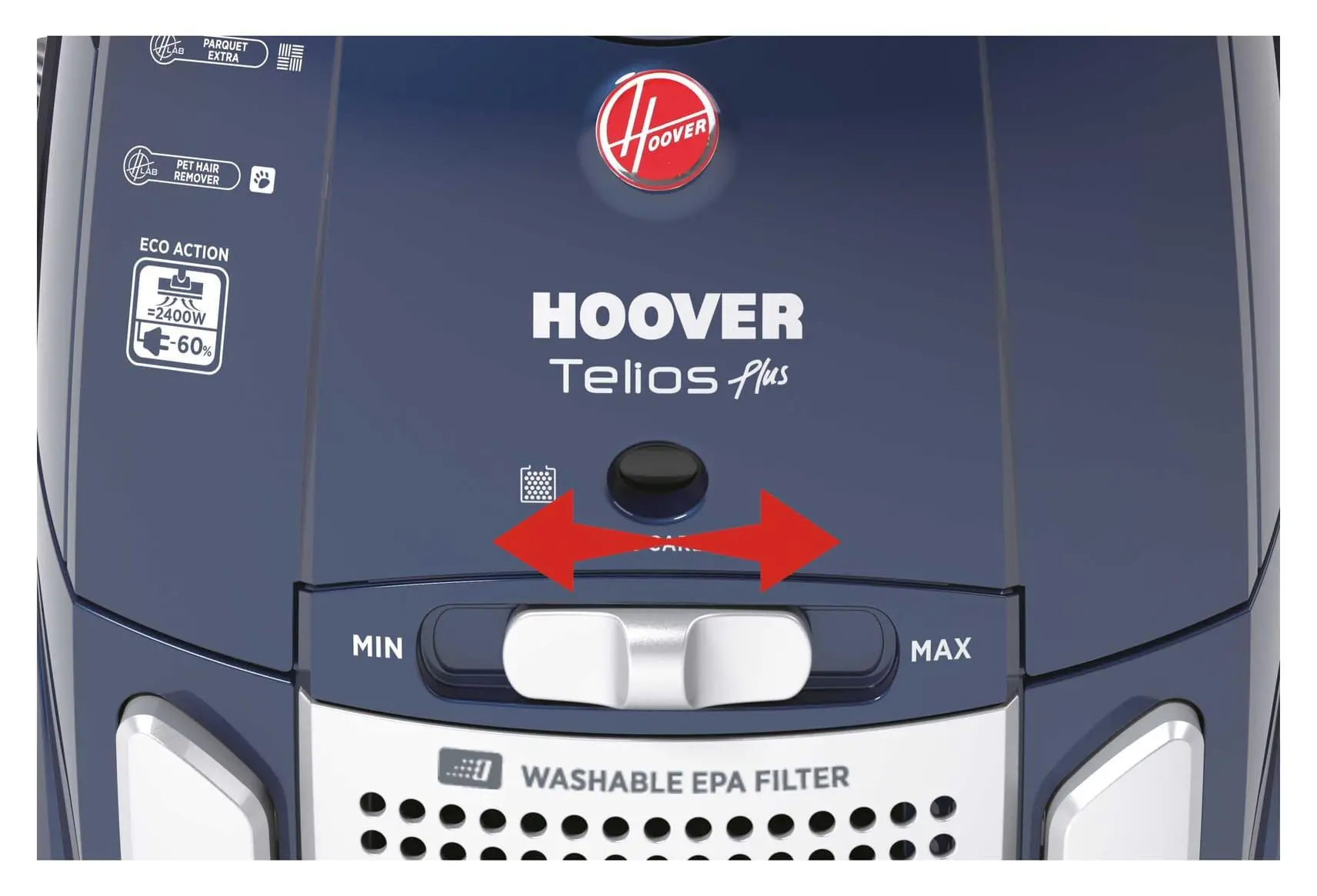 Odkurzacz Hoover Telios Plus TE80PET 550W Mini turboszczotka Szczotka do parkietów